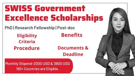 How To Apply Swiss Government Excellence Scholarship Fully