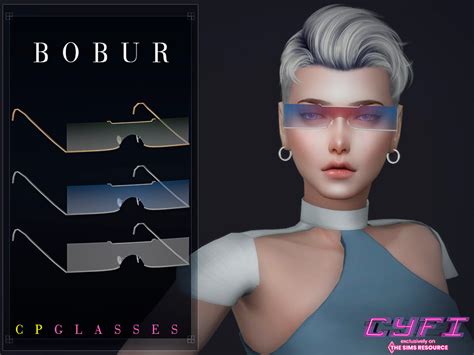 The Sims Resource - CyFi Cyberpunk Glasses