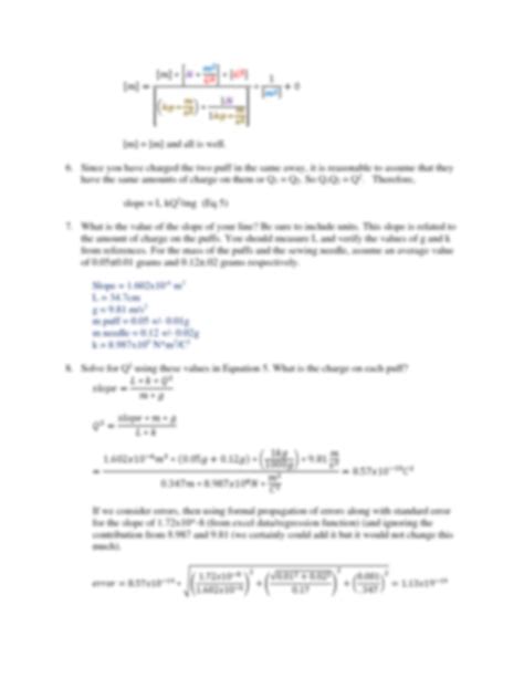 Solution Report Sheet Lab 1 Coulomb S Law Studypool