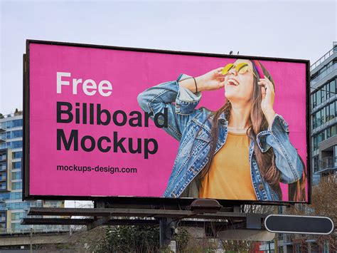 Psd Billboard Mockup Mockups Design