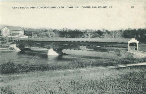 Orrs Bridge Over Conodoguinet Creek Camphill Cumberland Pa