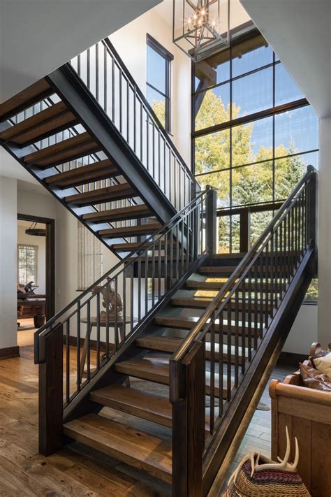 Cozy Rustic Staircase Designs That You Ll Want In Your Mountain Home