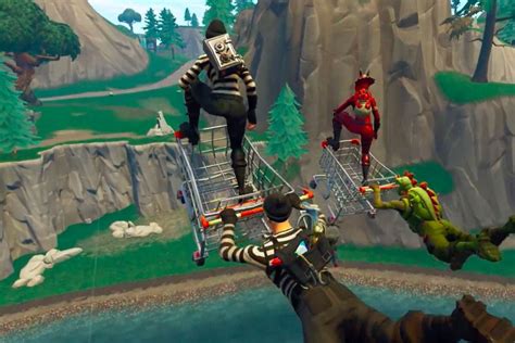 Fortnite V18 40 Patch Naruto Collab Is Live Mechs And Shopping Carts Unvaulted