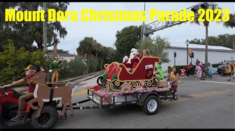 Mount Dora Florida Christmas Parade Youtube