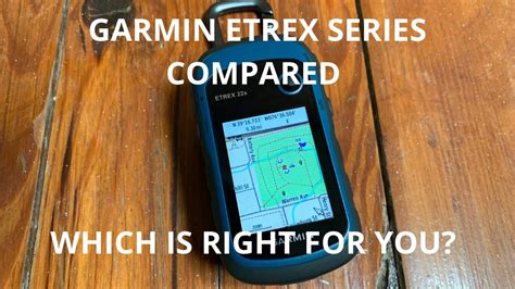 Garmin ETREX Series Detailed Comparison Functions And Price Which One