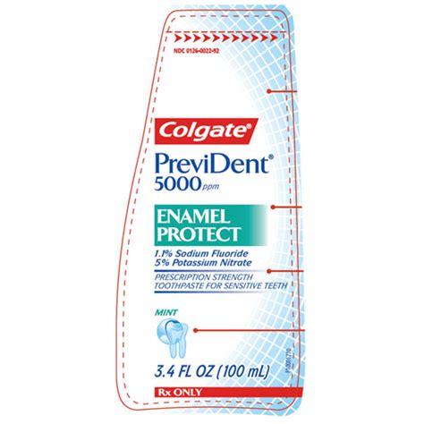 Colgate Prevident 5000 Enamel Protect Paste 100ml Mint