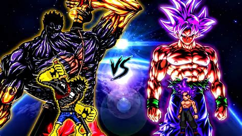 Gold Nightmare Luffy Haki OP New VS Goku 1000 Yr Old OP All Form In