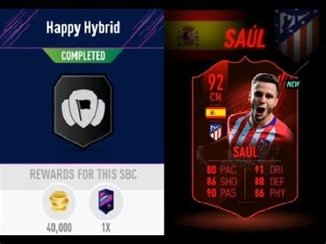 Happy Hybrid Sa L Sbc Soluci N Completa Pacybits Fut Youtube