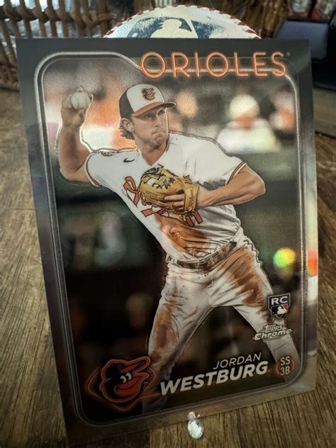 Jordan Westburg 277 Topps Chrome 2024 Rookie Baltimore Orioles EBay