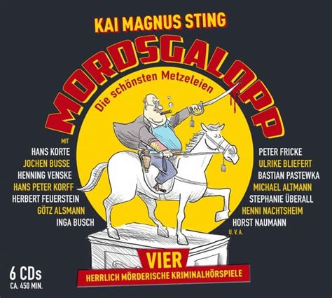 Mordsgalopp Vier Herrlich M Rderische Krimi H Rspiele Von Kai Magnus