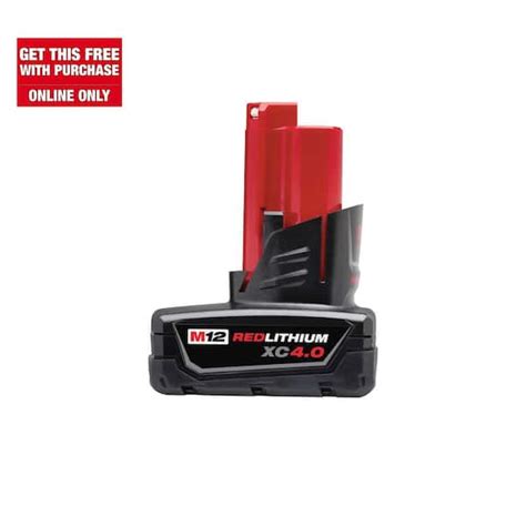 Milwaukee M Volt Lithium Ion Xc Extended Capacity Battery Pack