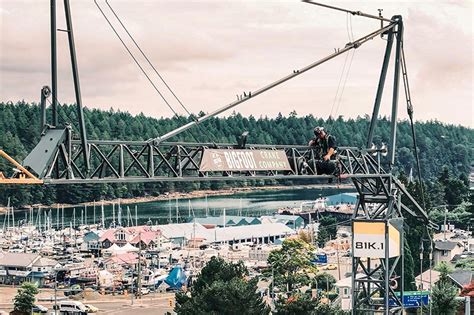 Liebherr K Fast Erecting Crane Stands Tall On Vancouver Island