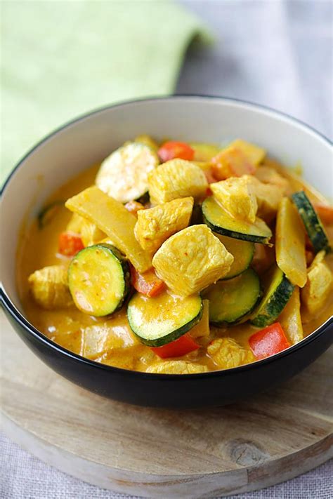 Yellow Curry In Creamy Curry Sauce Rasa Malaysia