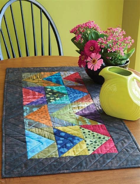 Use Leftover Charm Squares in This Beautiful Runner - Quilting Digest ...