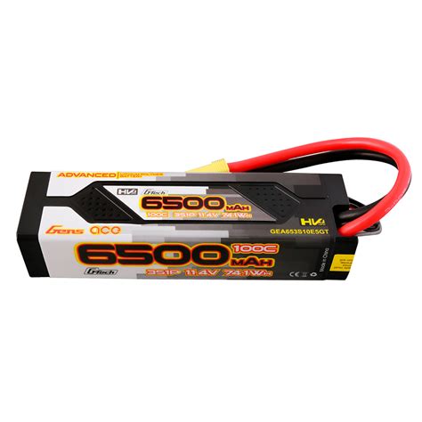 Gens Ace Advanced Mah V C S P Hardcase Lipo Batterij Met