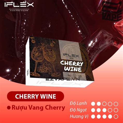 Iflex Pod Cherry Wine H P C I Ezvape Vn Cai Thu C L Th T D