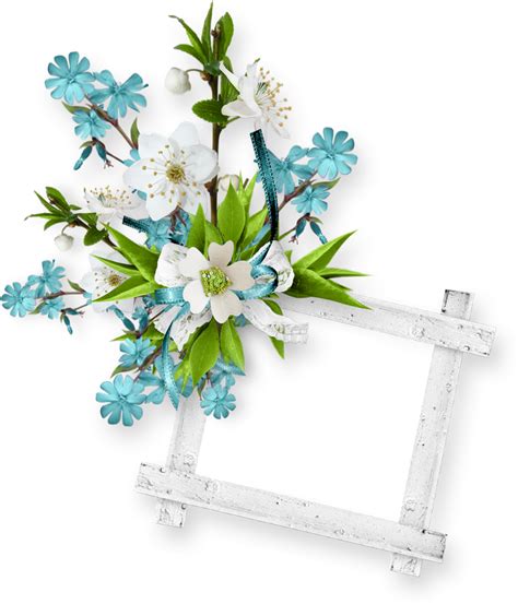 Cadre Fleuri Png Transparent Bloom Cluster Frame Png