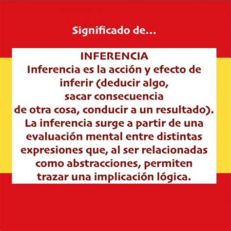 Inferência Significado - Inferencia Significado Y Ejemplos – ZRYT
