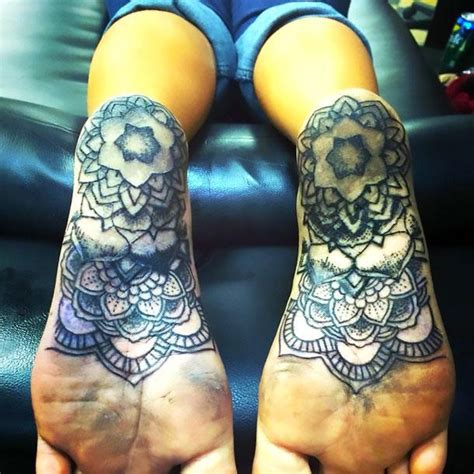 Bottom of Feet Tattoo Idea