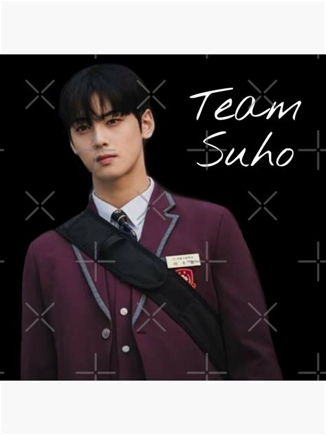 Team Suho True Beauty Kdrama Sticker Poster By Hamidahxtahsin