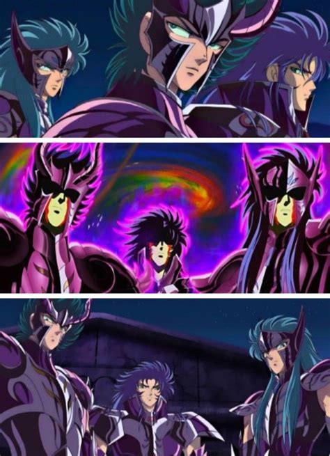 Saga De Hades Camus Shura Y Saga Imagenes Caballeros Del Zodiaco