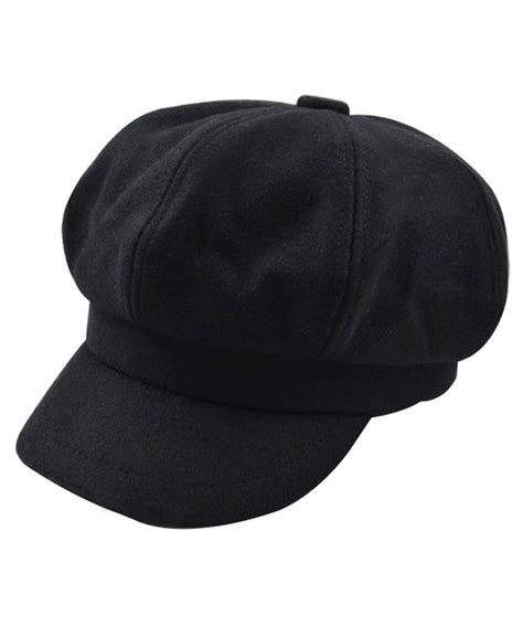 Women Vintage Wool Newsboy Cap Cabbie Hat Fashion Visor Beret Cap Wide