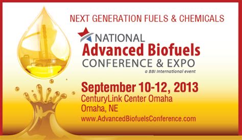 2013 National Advanced Biofuels Conference Expo Agenda Released