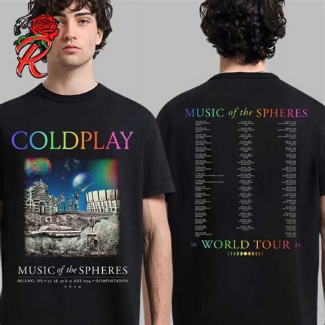 Coldplay Helsinki July Music Of The Spheres Limited Edition Tour