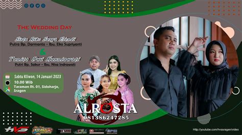 Live Stream Wedding Riko Yunita Campursari Alrosta Dongkrek Alfa