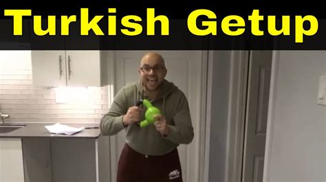 Kettlebell Turkish Getup Tutorial Workout Instructions For Beginners