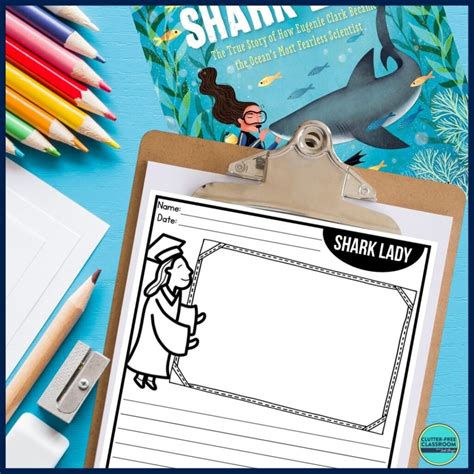 Shark Lady Activities and Lesson Plans for 2025 - Teaching with Jodi Durgin and Company