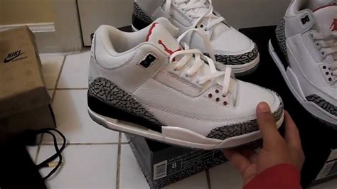 Jordan 3 Real Vs Fake Youtube