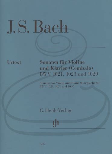 Hal Leonard Bach J S Eppstein Sonatas Bwv