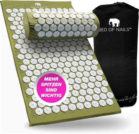 Amazon BED OF NAILS The Original Premium Acupressure Mat Pillow