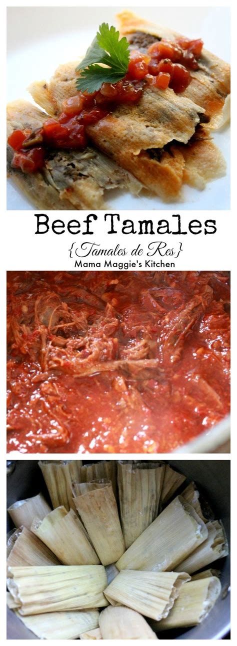 Beef Tamales Are Amazingly Delicious Meaty And With Just The Right