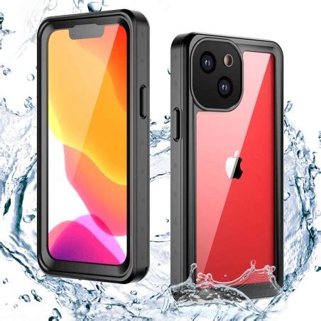 Coque antichoc et étanche intégrale iPhone 13 Mini SWIMCASE LOVE MEI