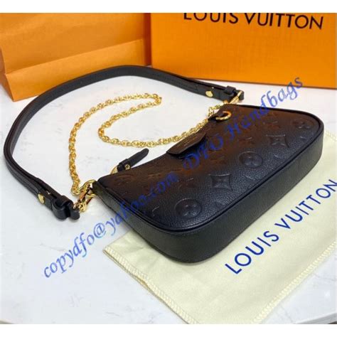 Louis Vuitton Monogram Empreinte Leather Easy Pouch On Strap M80349