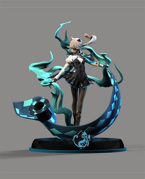 Lynette Genshin Impact 3d Model 3d Printable Cgtrader