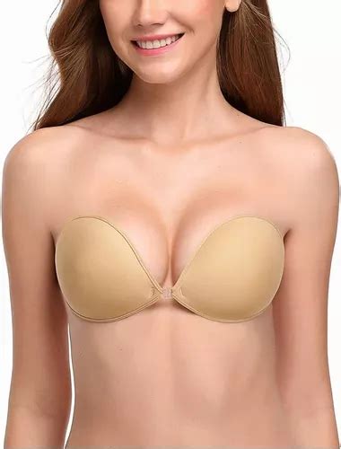 Brasier Strapless Push Up Invisible Sosten Levanta Busto Mercadolibre