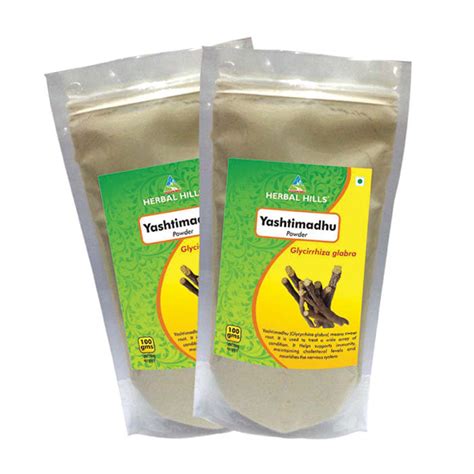 Herbal Hills Yashtimadhu Powder 100 Gms Powder