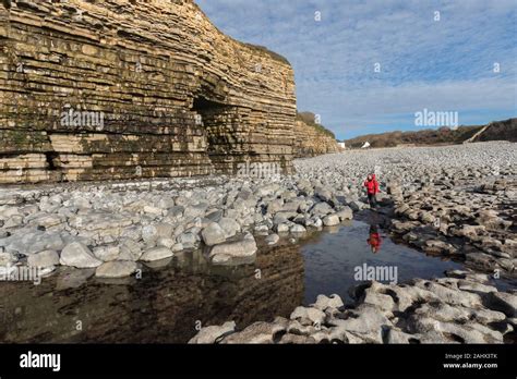 Glamorgan heritage coast walk hi-res stock photography and images - Alamy