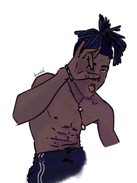 Sup I Just Made A Drawing Of Xxxtentacion Rxxxtentacion