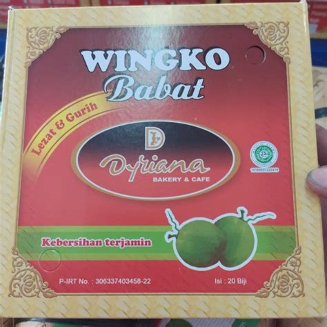 Jual Wingko Babat Dyriana Isi Pcs Oleh Oleh Khas Semarang