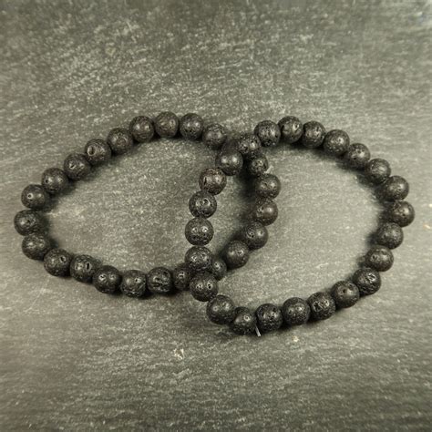 Black Lava Bracelets Buy Lava Jewellery Online Uk Shop