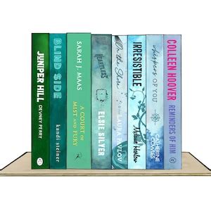 Book Spine Art Personalised Book Stack Digital Print, Gift for Teacher ...