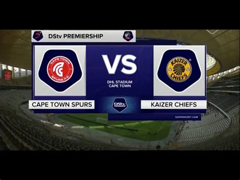 Cape Town Spurs v Kaizer Chiefs | Match Highlights | DStv Premiership ...