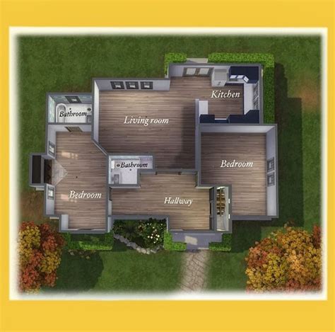 Pin By Amy Walford On Simspo Sims House Design Sims 4 House Plans