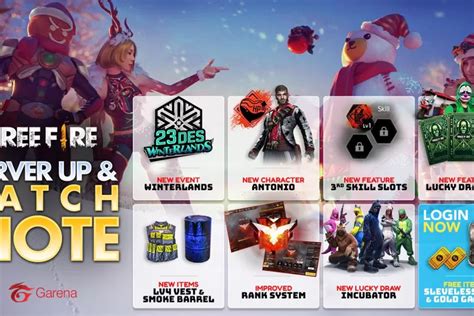 Garena Free Fire Rilis Update Patch Winter Apa Yang Baru Akurat