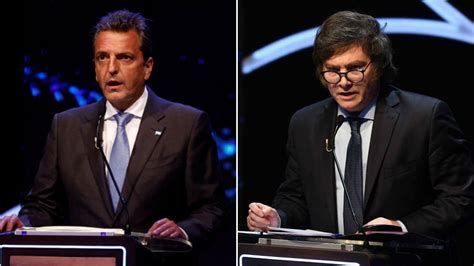 Debate Presidencial Cómo Será El Mano A Mano Entre Massa Y Milei Antes