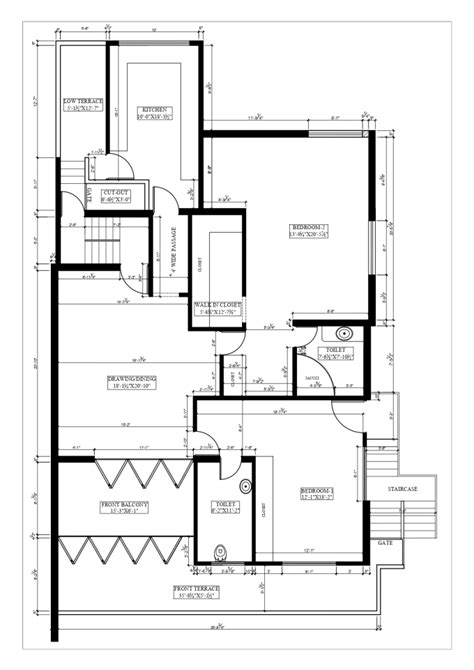 Convert hand sketch to 2d autocad drawings by Shivangianu | Fiverr